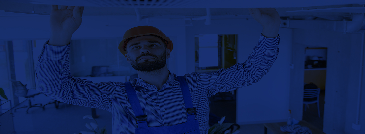 Professional HVAC service background